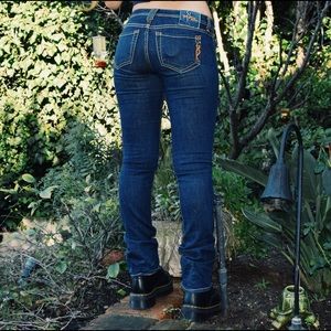 SUMMER SALE Genetic low rise denim jeans